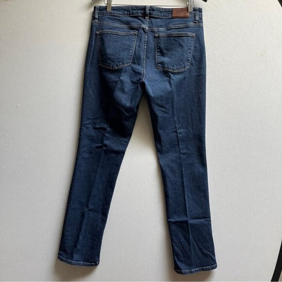 Lauren Ralph Lauren Modern Straight Curvy denim jeans Sz 12 - Picture 2 of 14